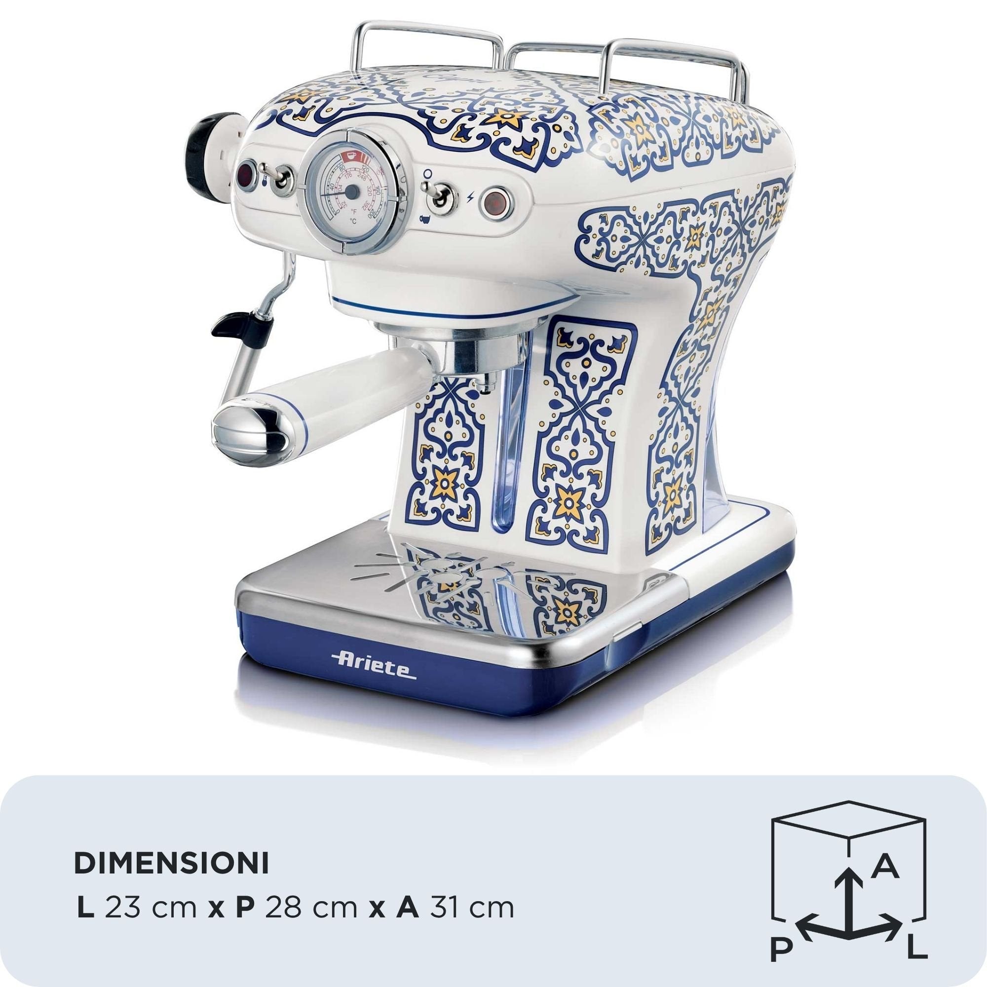 EAN 8003705122949 - Ariete 1389/1C Manual Máquina espresso 0,9 L imagen 2