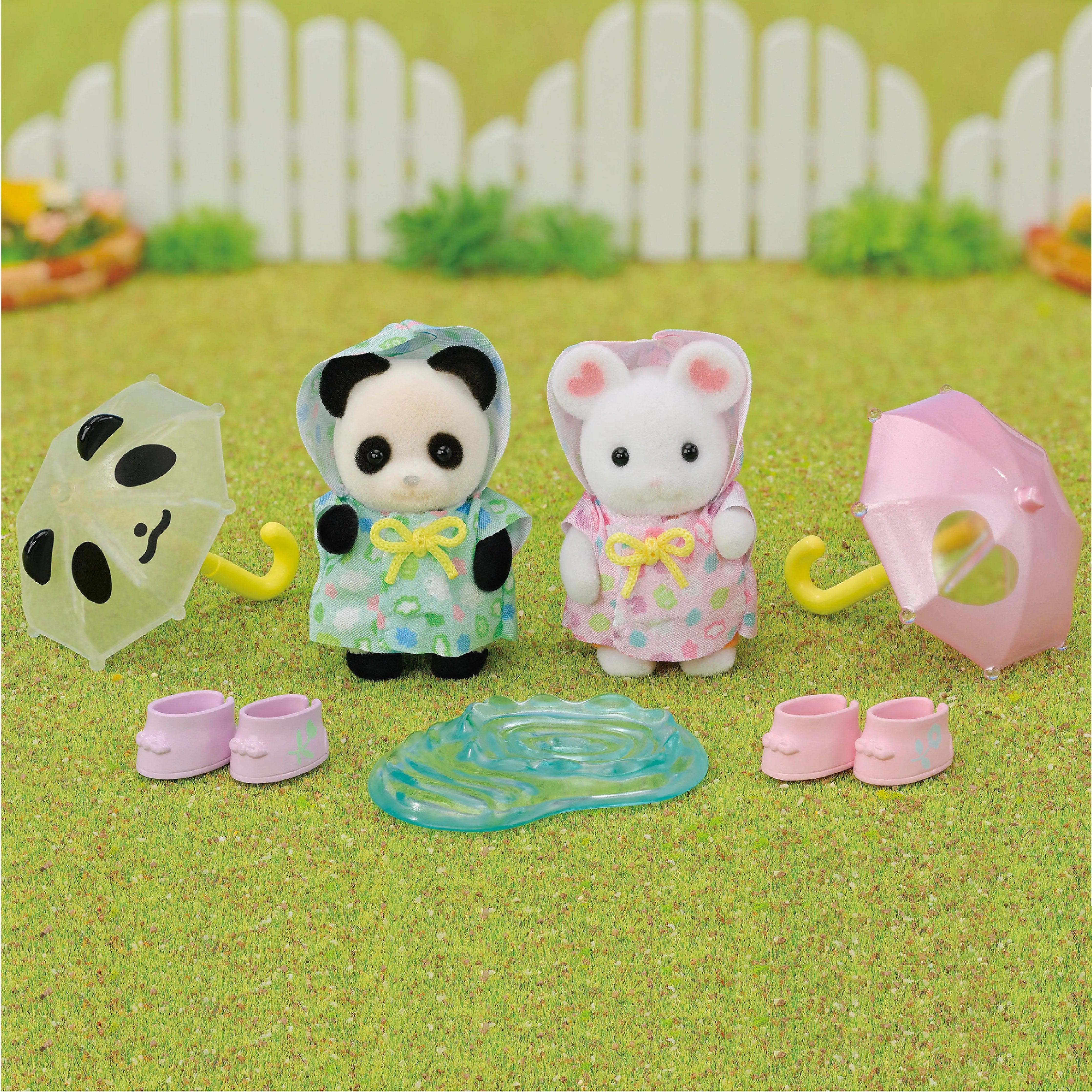 Epoch Sylvanian Families - Erlebniskindergarten Freunde "Regenwetter" 5748