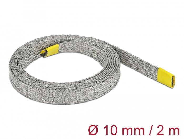 Delock Funda Trenzada Para Protección Emc Estirable De 2 M X 10 Mm