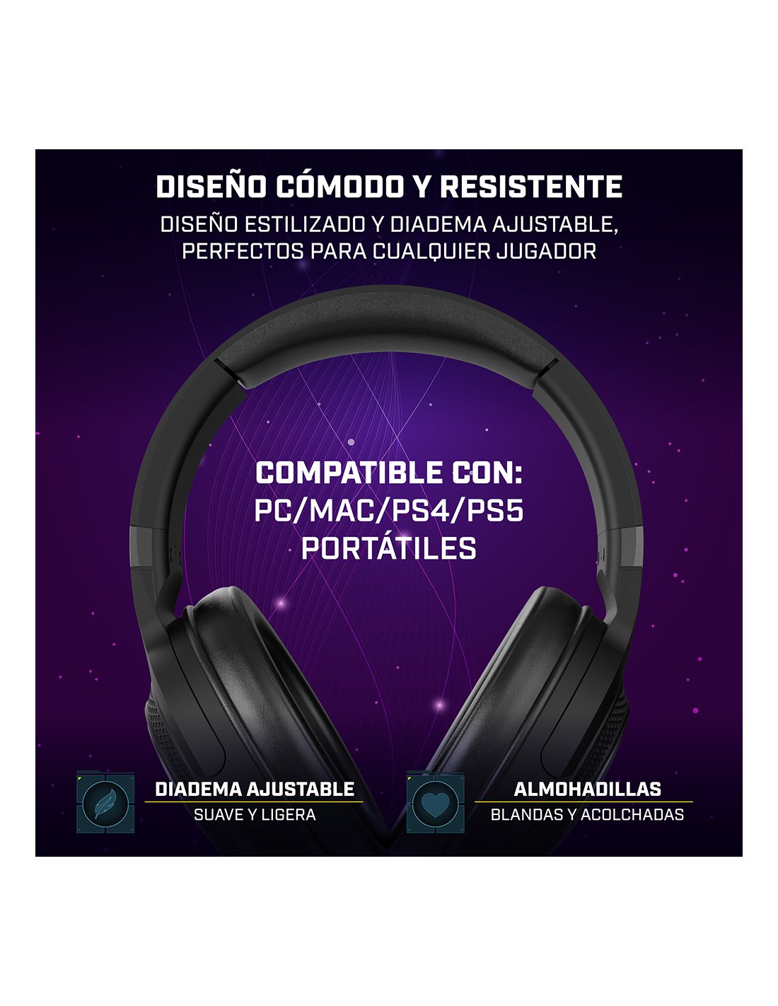 EAN 8435443703140 - Newskill Gaming Sobek Auriculares Alámbrico Diadema Juego USB tipo A Negro imagen 9