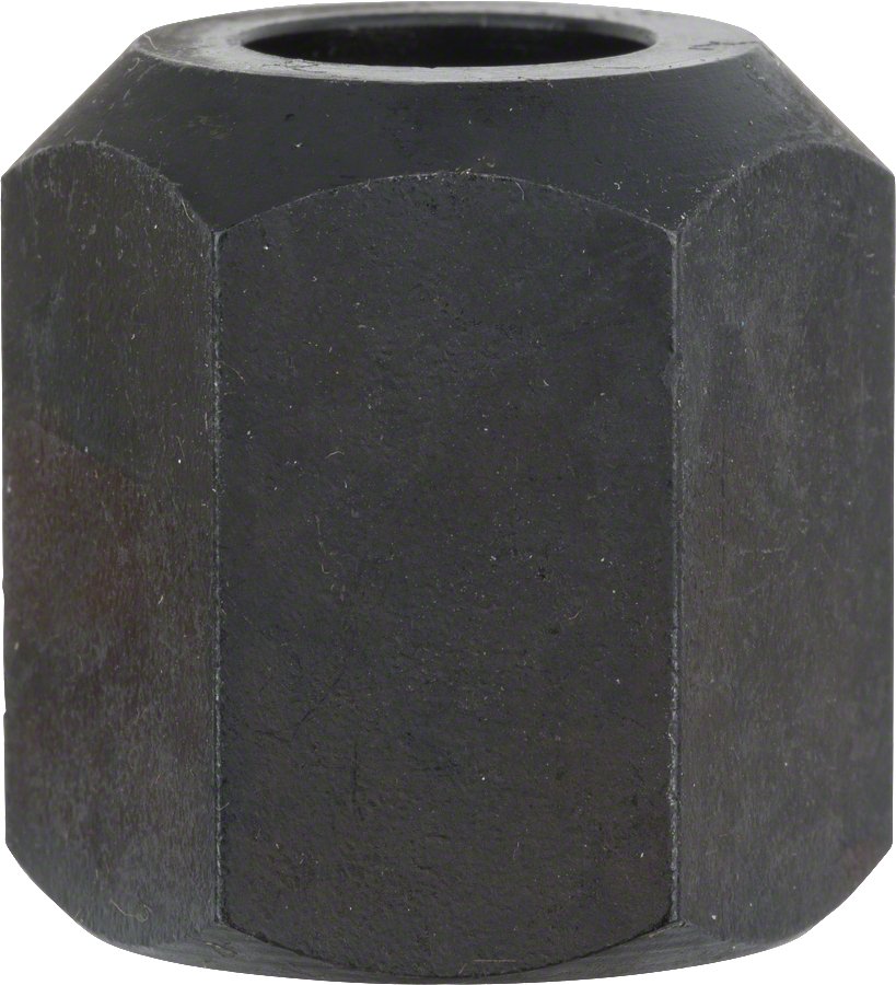 Bosch Professional Pinza Ø 8mm, Tuerca De Apriete Sw 19mm Negra, Para Fresadoras Gof / Pof 2608570102