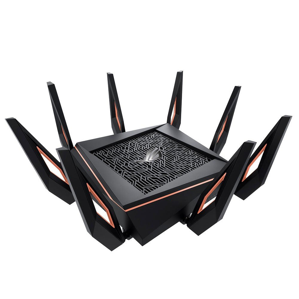 Asus Gt-Ax11000 Router Inalámbrico Gigabit Ethernet Tribanda [2,4 Ghz/5 Ghz/5 Ghz] 4g Negro