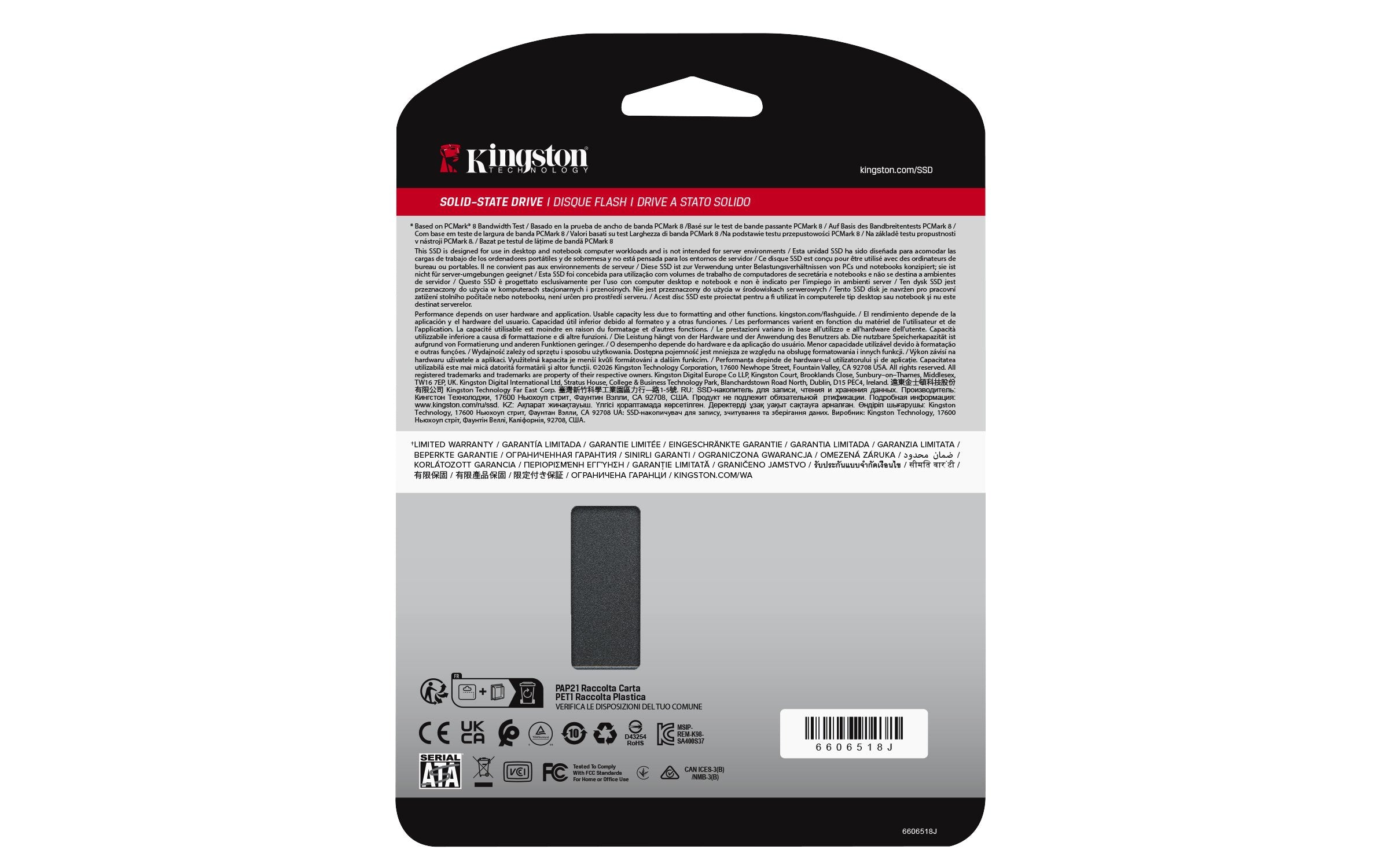 EAN 0740617263442 - Kingston Technology A400 480 GB 2.5" Serial ATA III TLC imagen 5