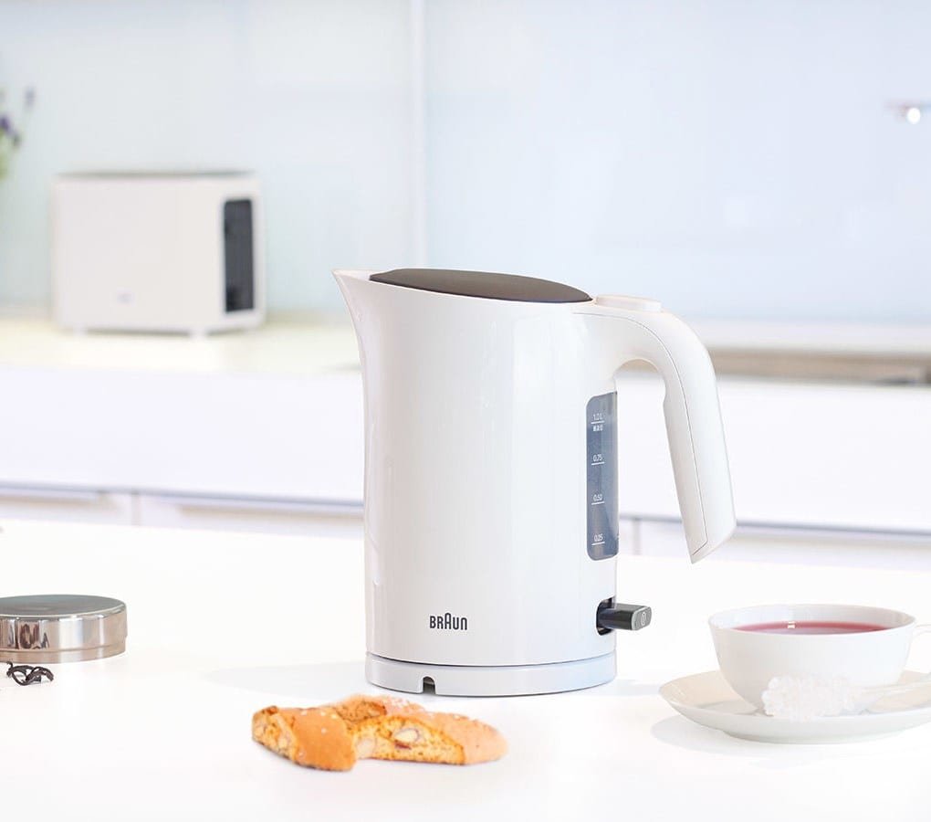 Hervidor De Agua Braun Purease Wk 3100 Wh 1,7 L Blanco 2200 W
