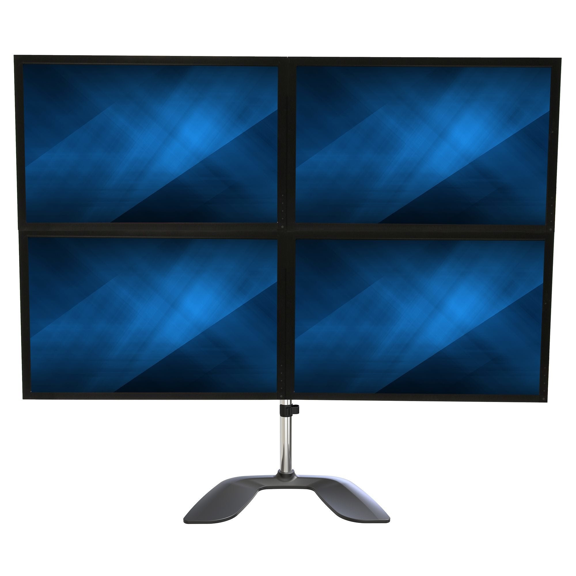 Startech.Com Base Soporte De Escritorio Para 4 Monitores - Articulado - En Acero Y Aluminio