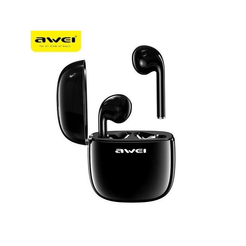 Sluchawki Bluetooth T28 Tws+Stacja Dokujaca Czarne