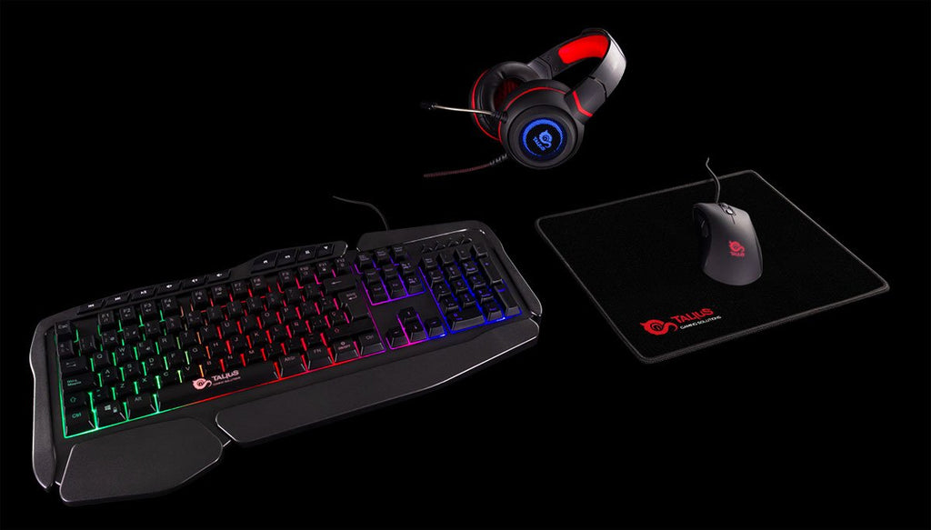 EAN 8436550234886 - TALIUS Gaming kit V.2 teclado Ratón incluido Juego USB QWERTY Español Negro imagen 5