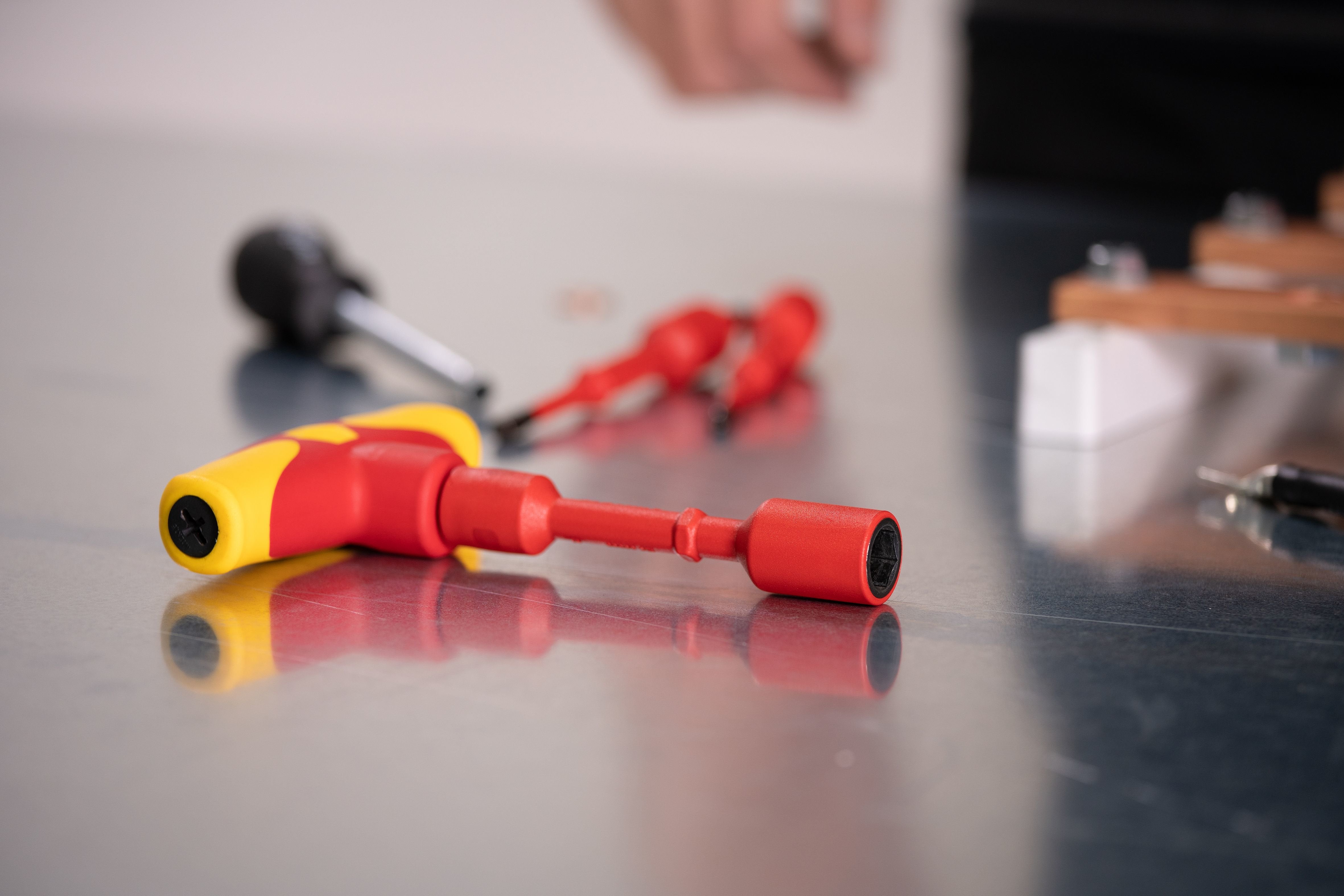 Wiha Destornillador Dinamométrico Con Mango En T Torquevario-S T Eléctrico 43177