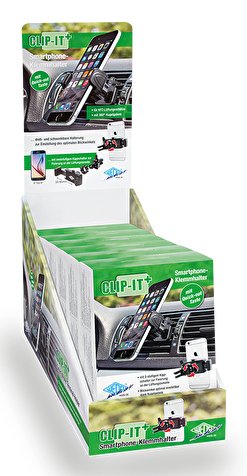 Wedo Smartphone Halter Clip-It Para Kfz Con Klemmhalter Sw