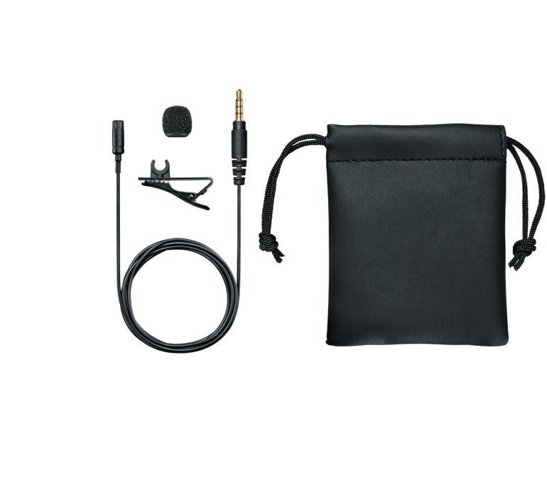 Shure Mvl-3,5mm Lavalier Microphone For Smartphone Tablet