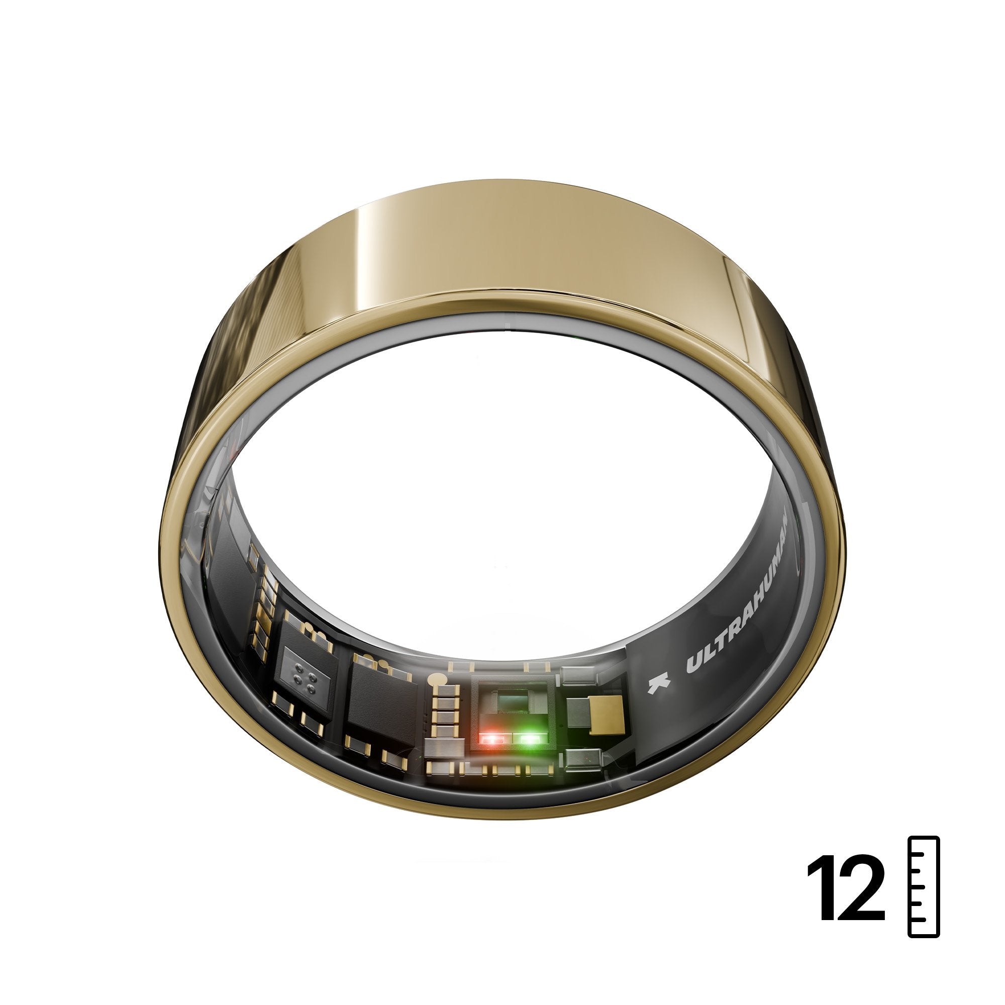 Ultrahuman Air Smart Ring Bionic Gold Grösse 12