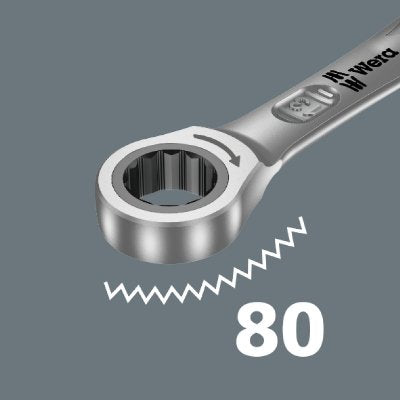 Wera Joker Set 6 Parts Ratchet Combination Wrenches