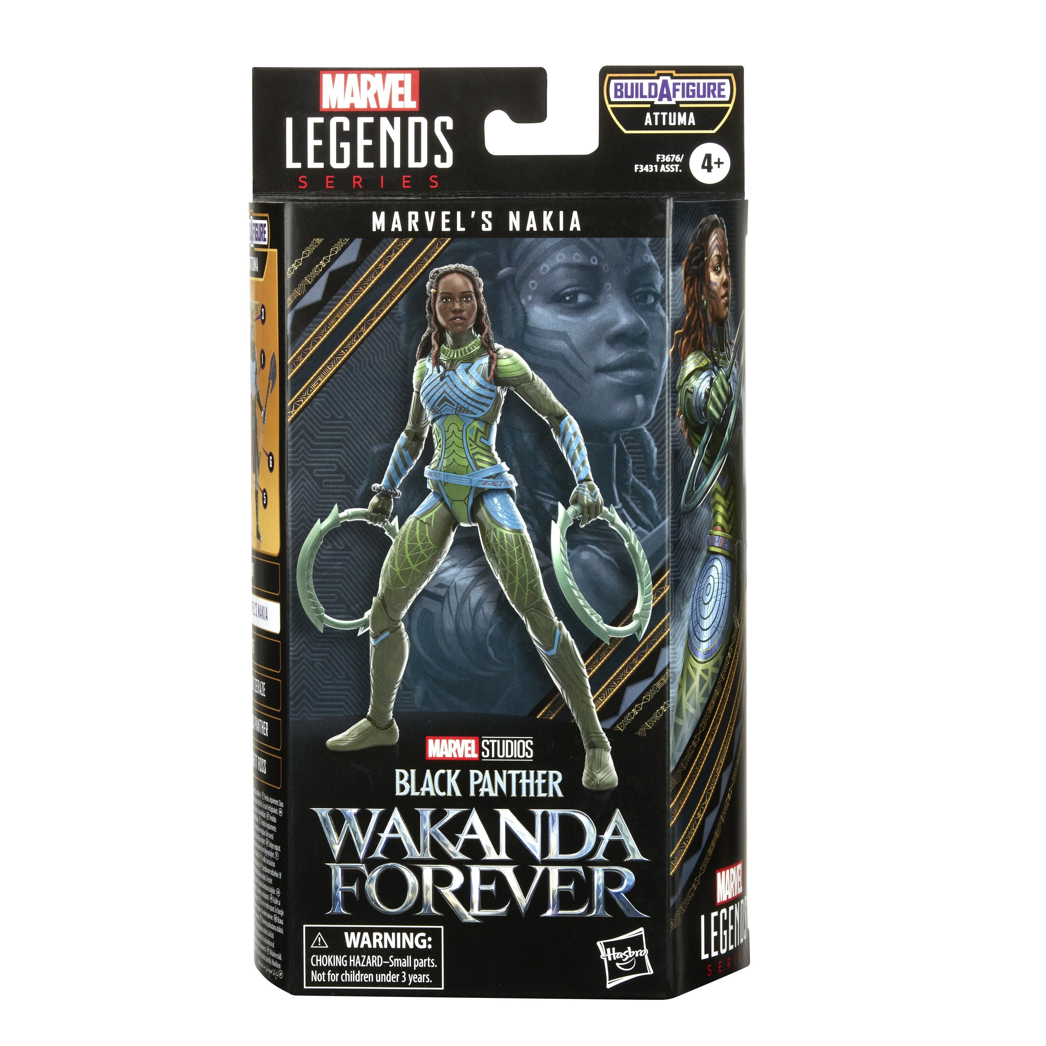 Figura Nakia 15 Cm Black Panther Wakanda Forever Marvel Legends F36765x0