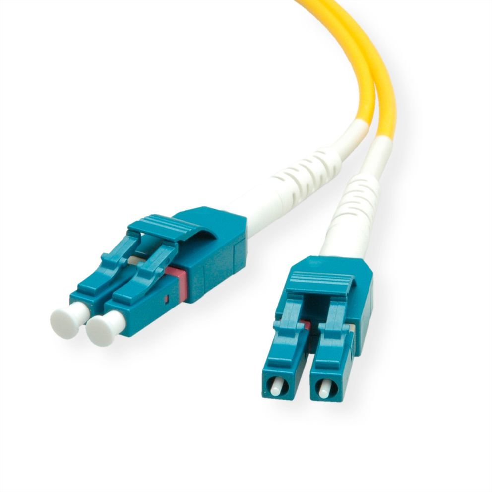 Roline Lwl-Cable Duplex, Single Mode 9 125m Os2, Lc Lc, Gelb, 7 M