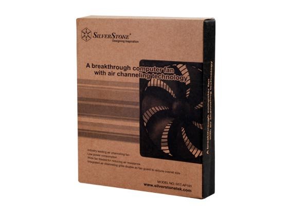 Silverstone Ventilador De Caja Negro Sst-Ap181