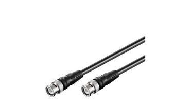 EAN 4040849500749 - Microconnect 50074 cable coaxial 5 m BNC Negro imagen 1