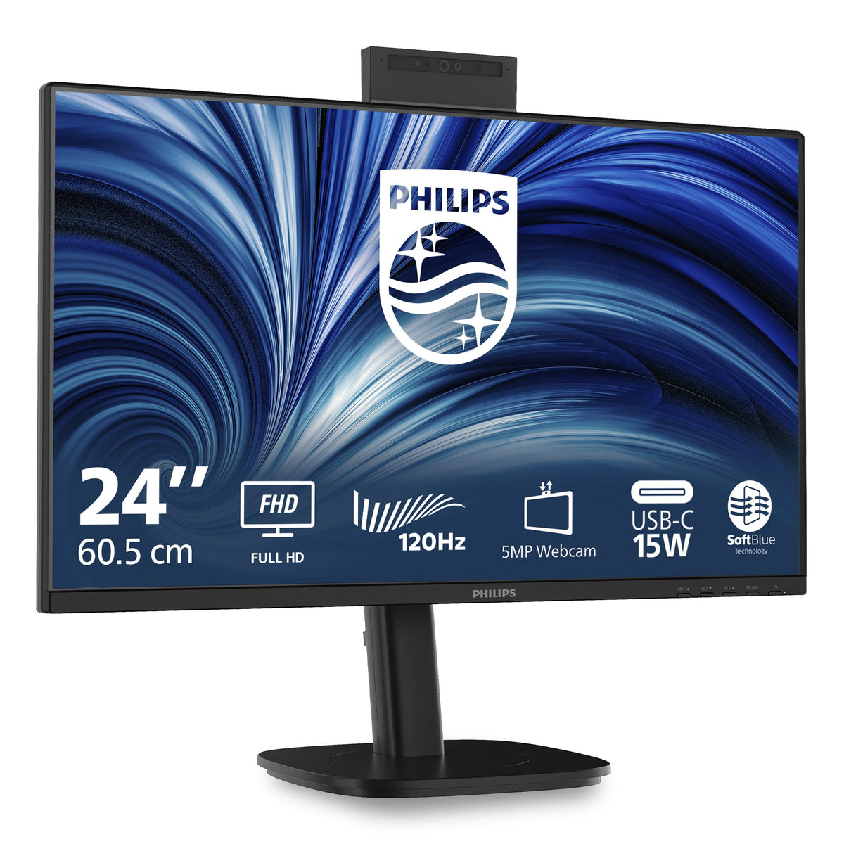 EAN 8721038006438 - Philips 3000 series 24B2N3200JH/00 pantalla para PC 60,5 cm (23.8") 1920 x 1080 Pixeles Full HD LCD Negro imagen 3