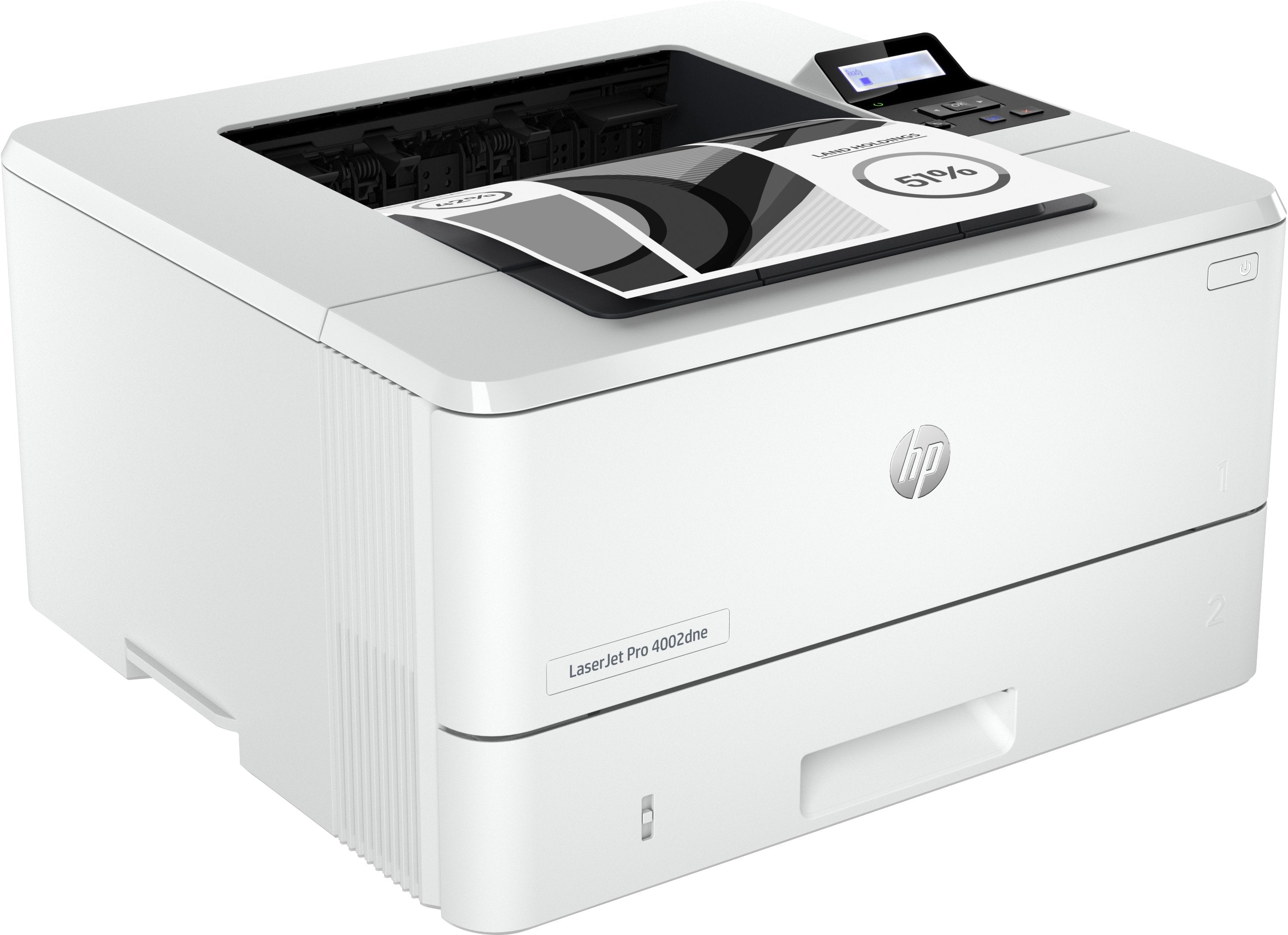 Impresora Láser Monocromo Hp Laserjet Pro 4002dne Dúplex Blanca