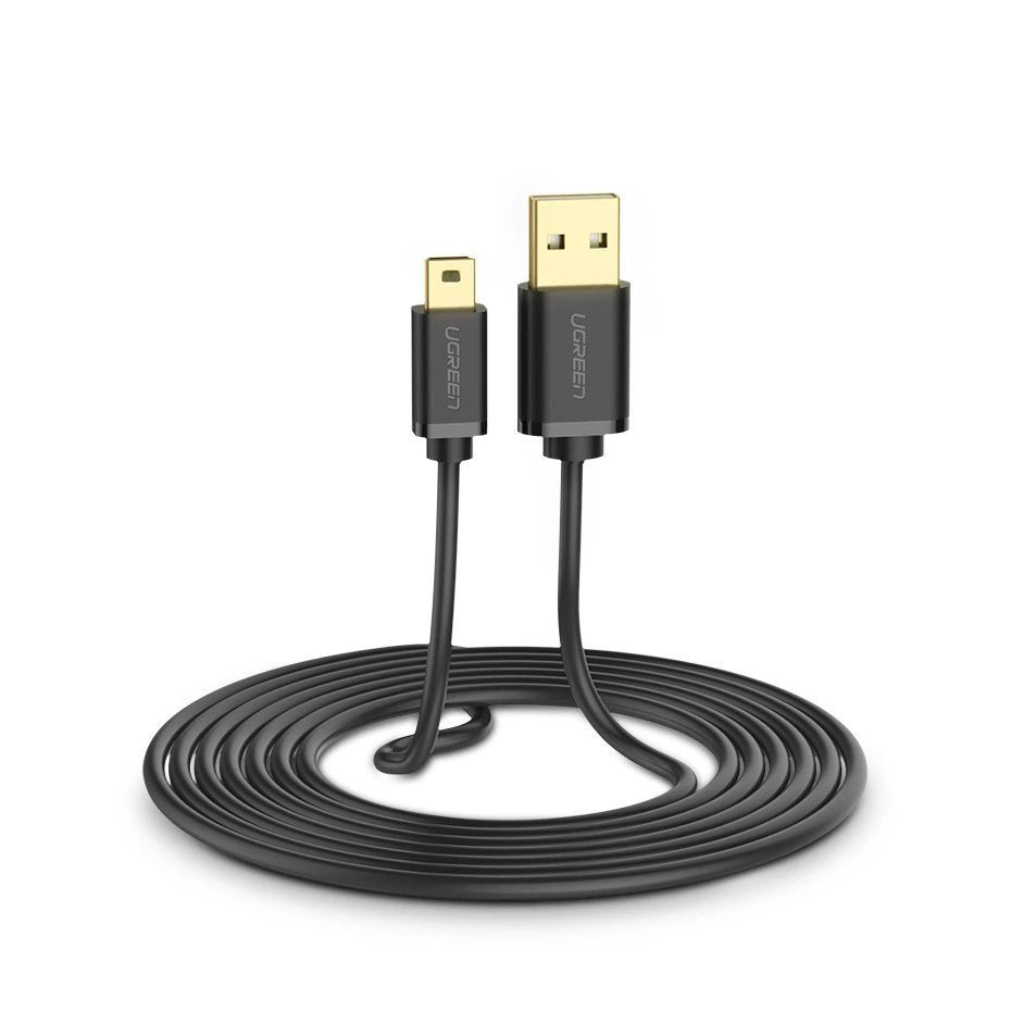 EAN 6957303813865 - Ugreen 10386 cable USB USB 2.0 3 m Mini-USB B USB A 0,48 Gbit/s Negro imagen 2