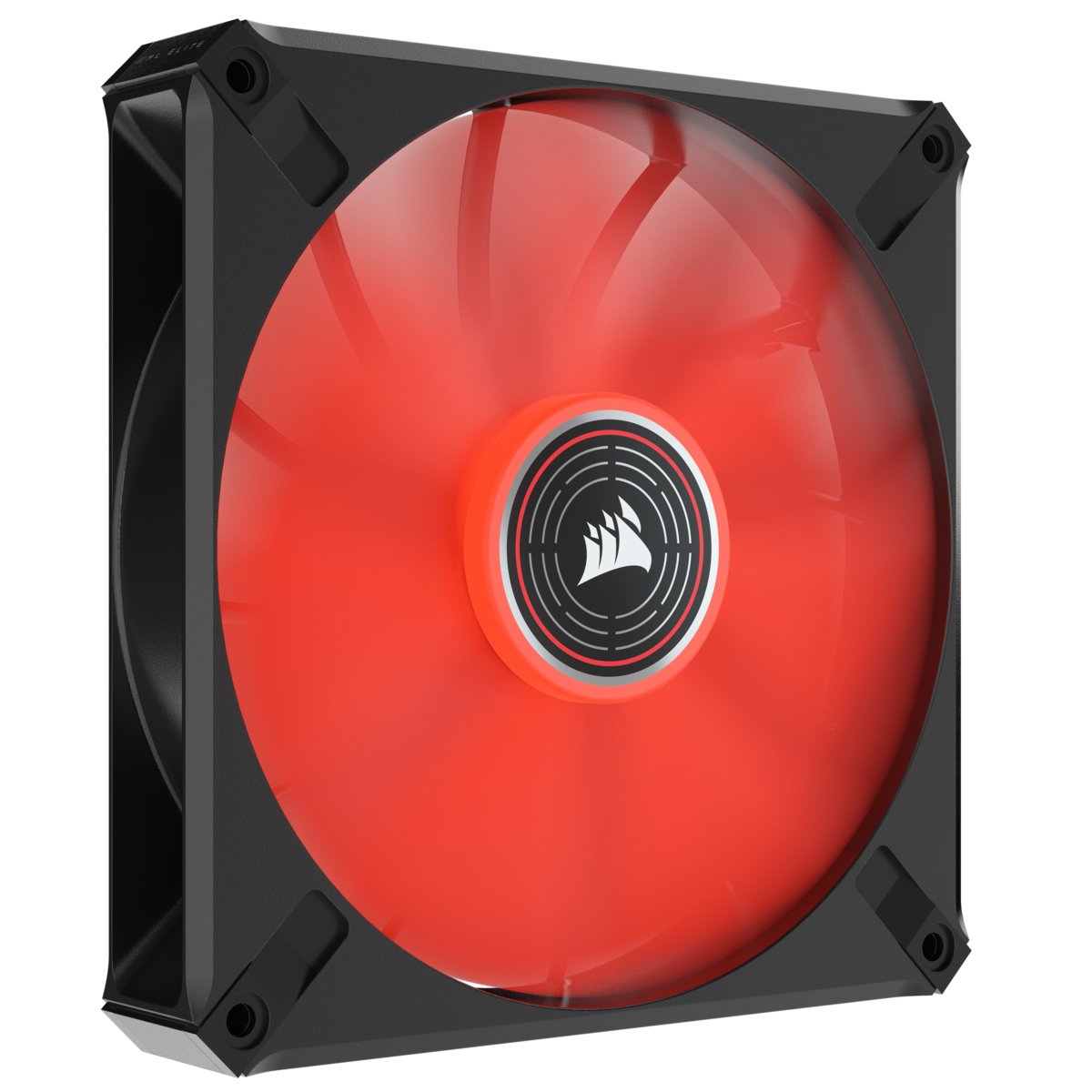 Ventilador Corsair 140*140*25 Ml140 Led Elite   Airguide Rojo Co-9050123-Ww