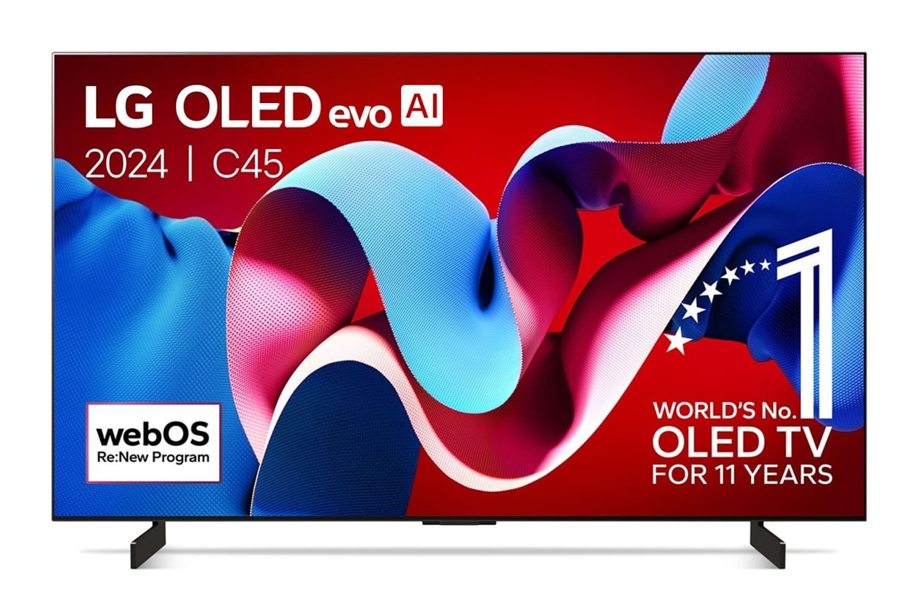 Tv Lg Oled 42" Lg Oled42c45la 4k Uhd Evo C4 Smart Tv Webos24