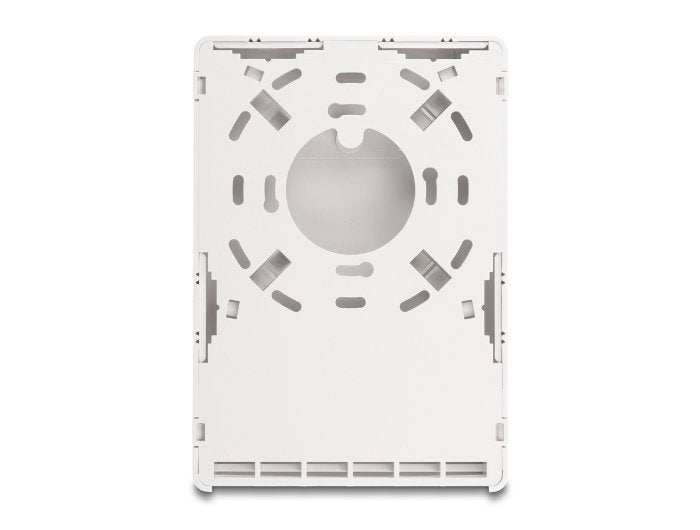 Keystone Leergehäuse Aufputz 6 Port Für Glasfaser Und Netzwerk Weiss