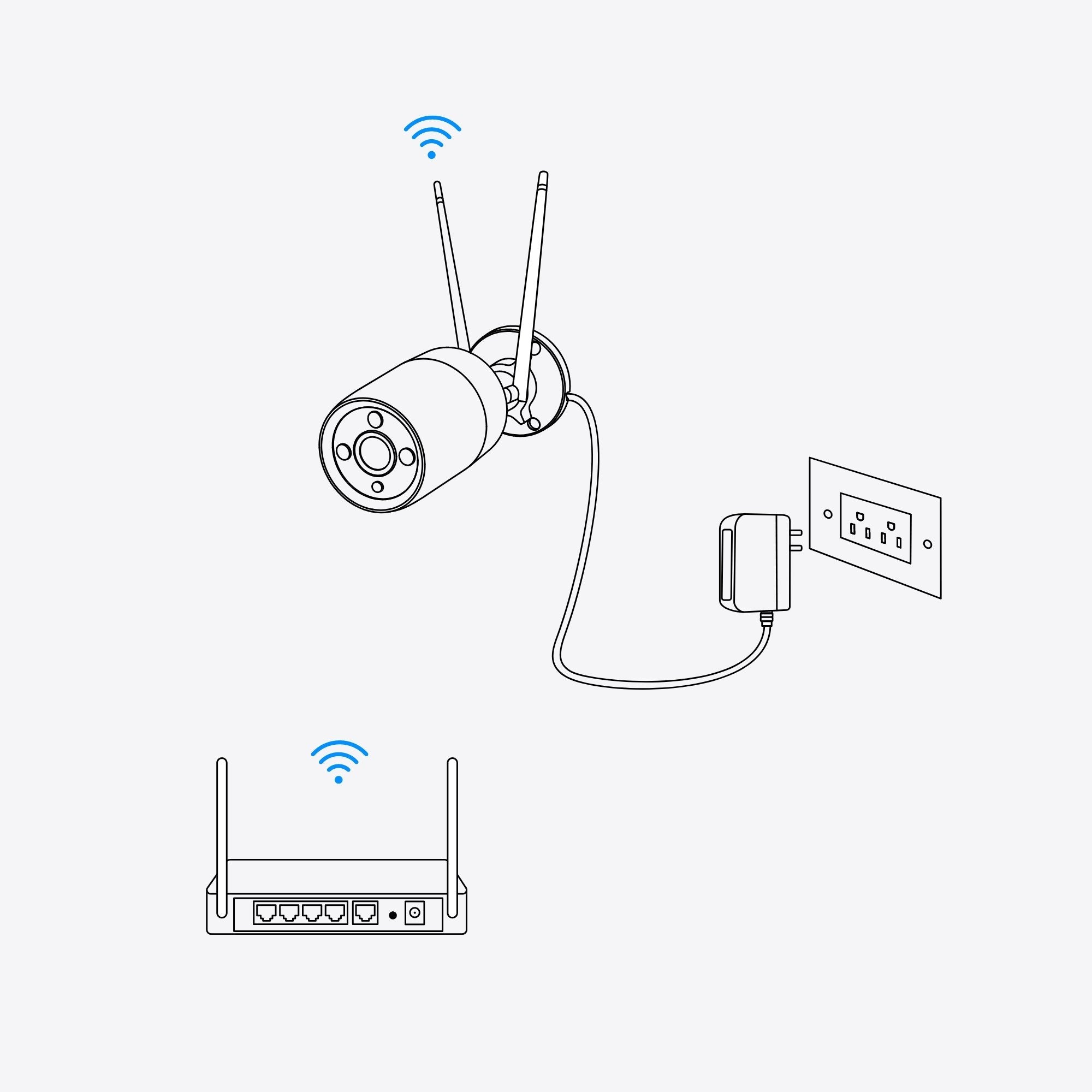 EAN 6975253982196 - Reolink W320 Bala (forma) Cámara de seguridad IP Exterior 2560 x 1920 Pixeles Pared imagen 3
