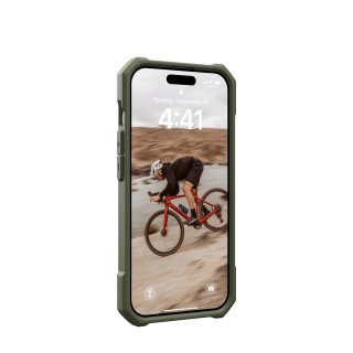 Funda Para Iphone 15 Pro Urban Armor Gear Essential Armos Magsafe 15,5 Cm (6.1") Oliva