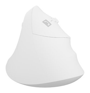 Raton Natec Crake 2 Inalambrico Vertical Bt 5.2 + 2.4ghz 2400 Dpi Color Blanco