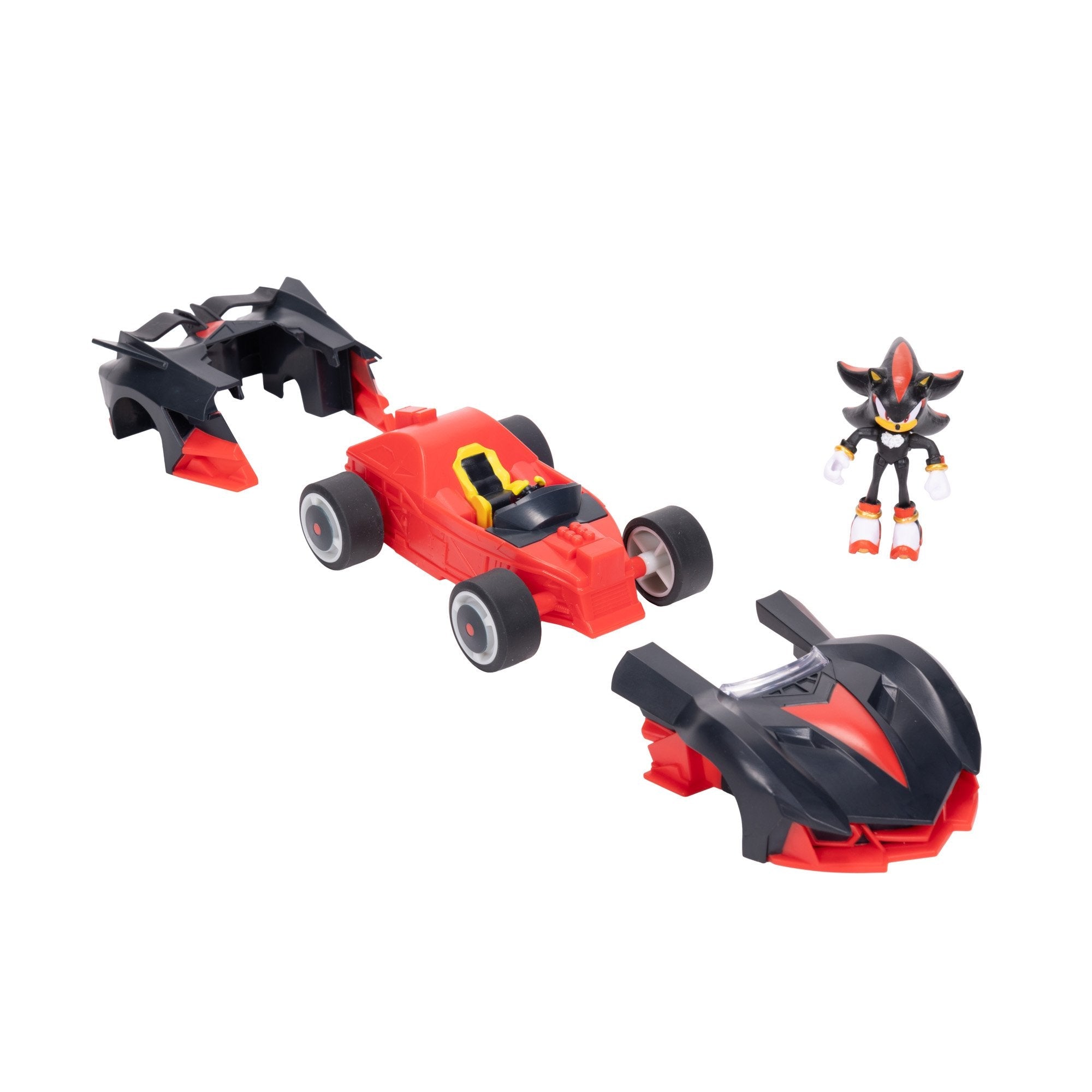 Vehiculo + Figura Sonic The Hedhehog 7cm Surtido