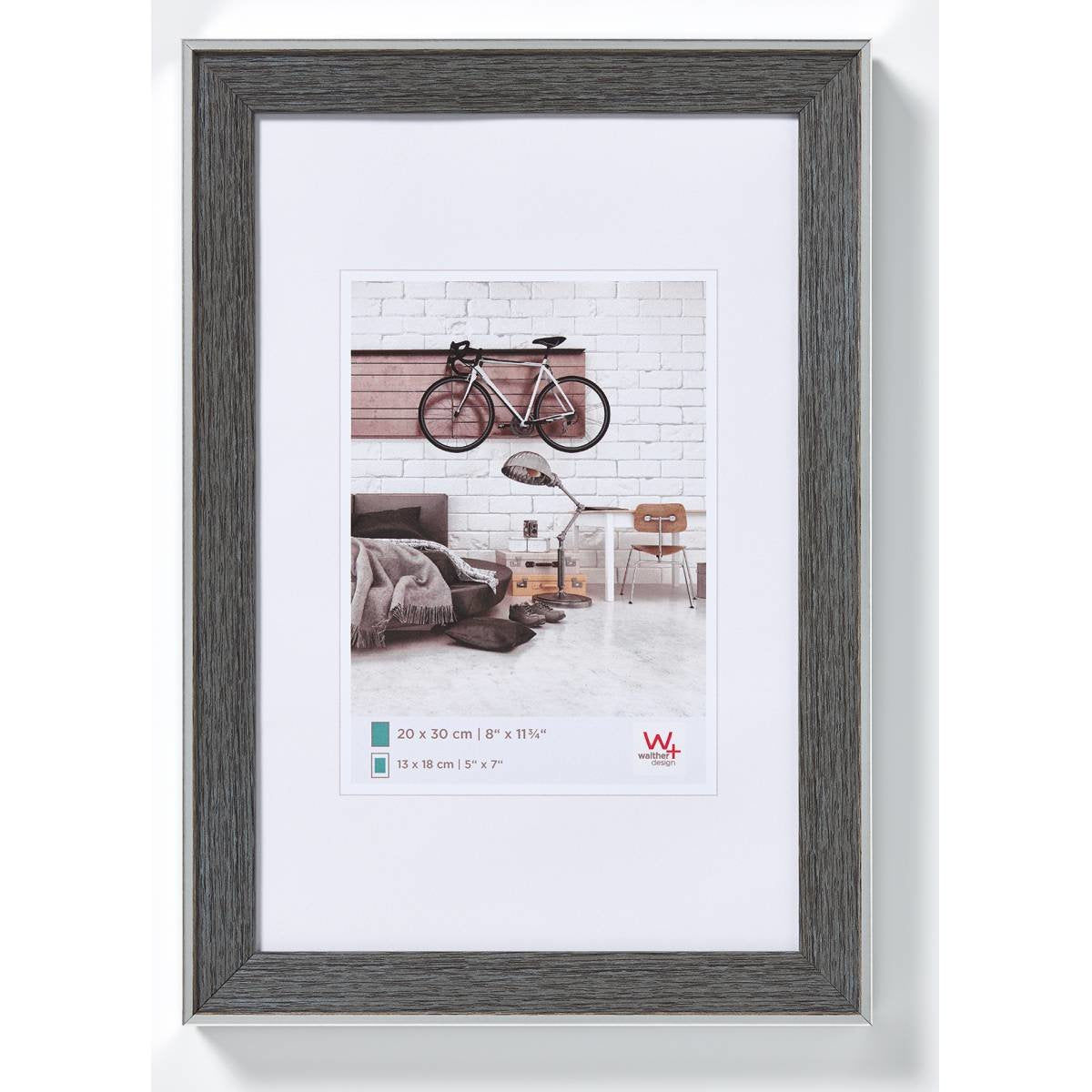 EAN 4004122280421 - Walther Design EN040D marco Expositor de pie retroiluminado Gris imagen 1