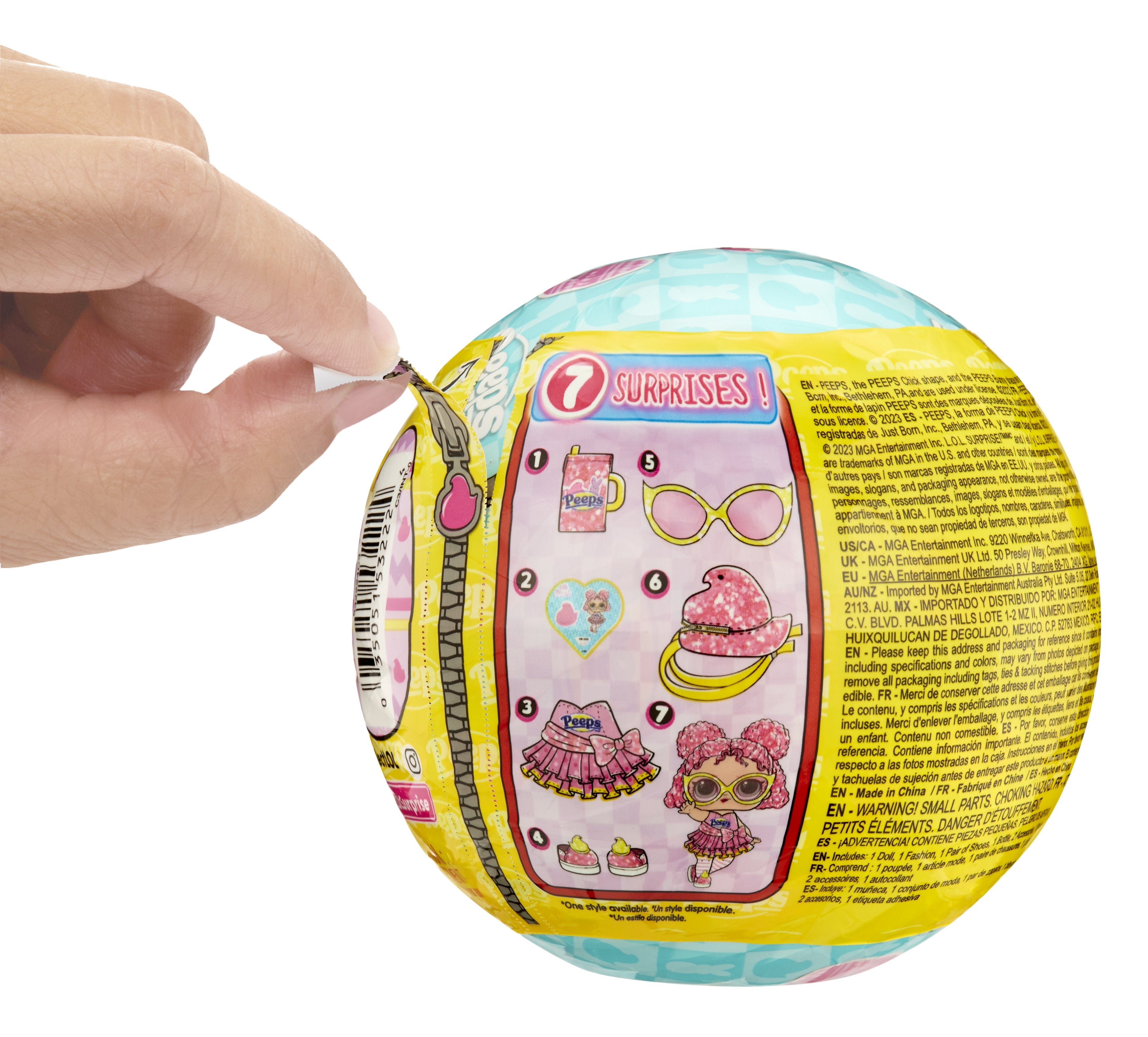 EAN 0035051532224 - L.O.L. Surprise! Loves PEEPS Tots- Fluff Chick imagen 7