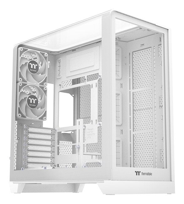 Caja Pc Thermaltake View 390 Tg (Blanco, Tempered Glass X 2) Ca-11f-00m6wn-01