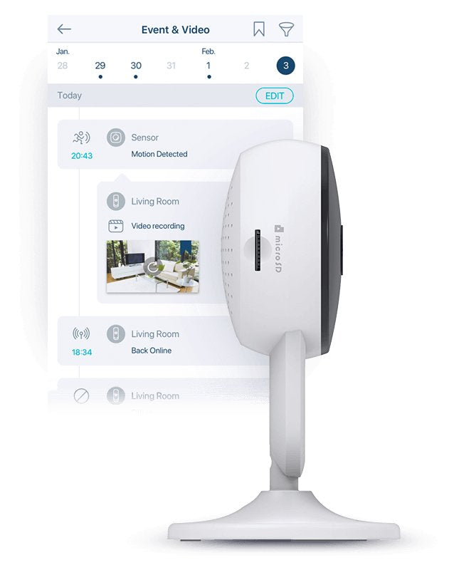 D-Link Ip-Cam Wlan Fhd 1920x1080/120°/Ir/Alexa/Micro/Audio