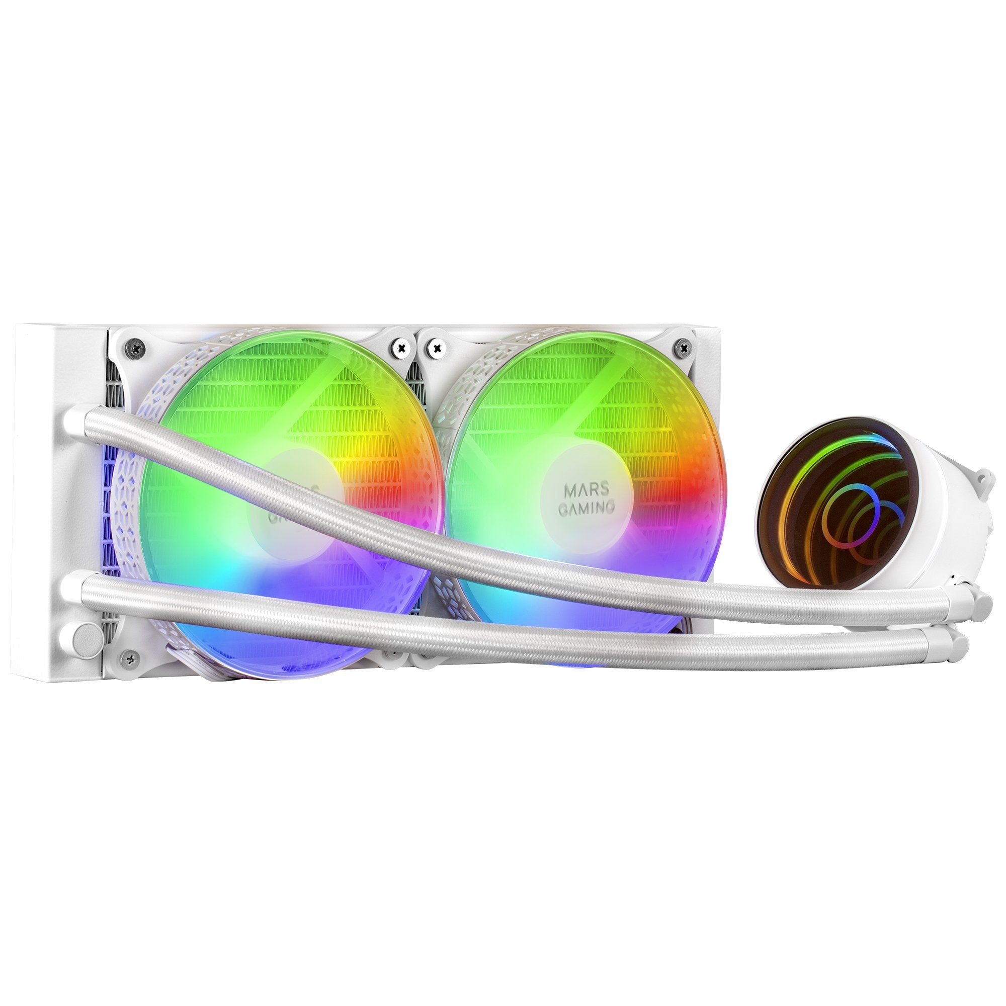 Sistema De Refrigeración Líquida Mars Gaming Ml-One240w Blanco
