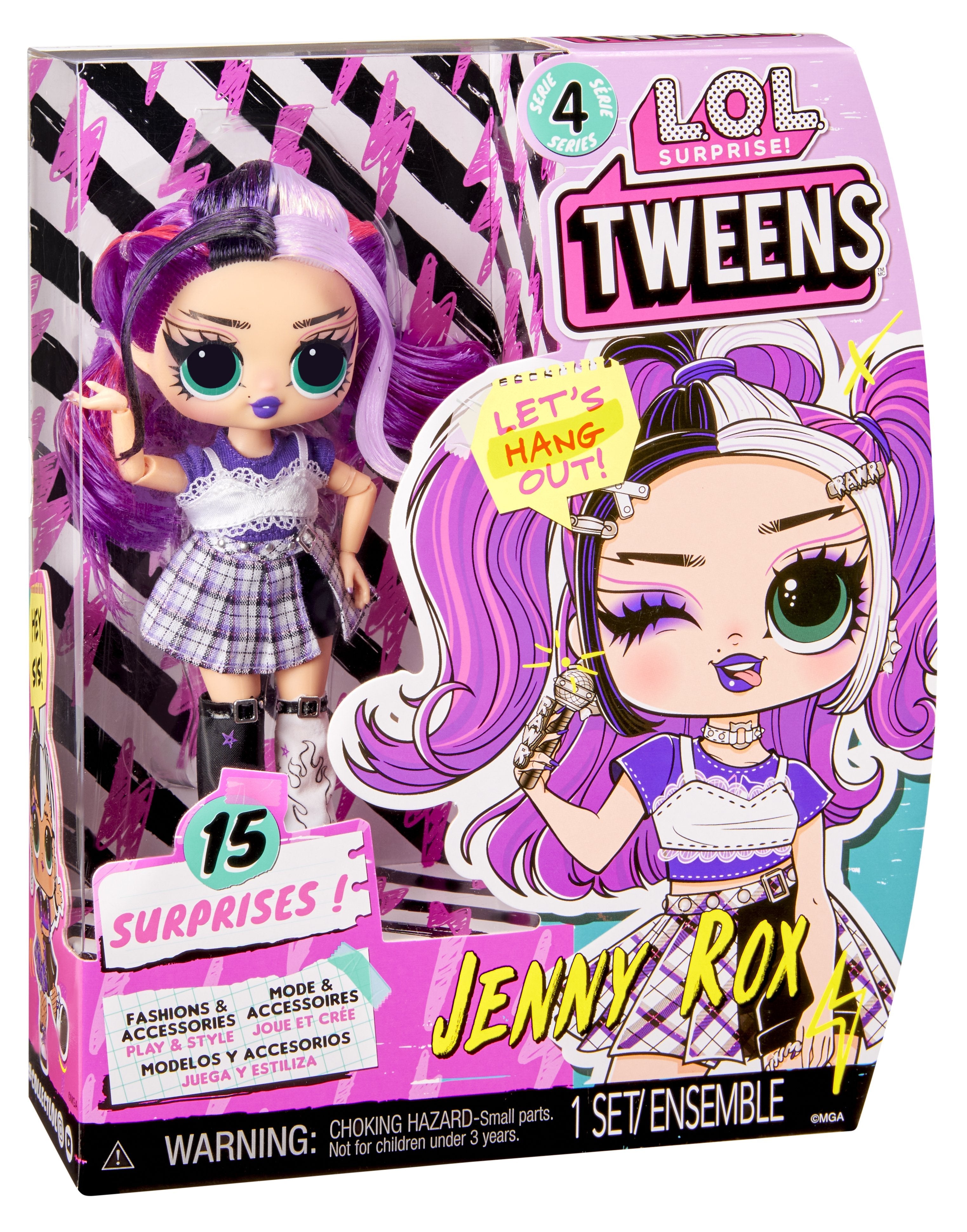 EAN 0035051588719 - L.O.L. Surprise! Tweens S4 Doll- Jenny Rox imagen 9