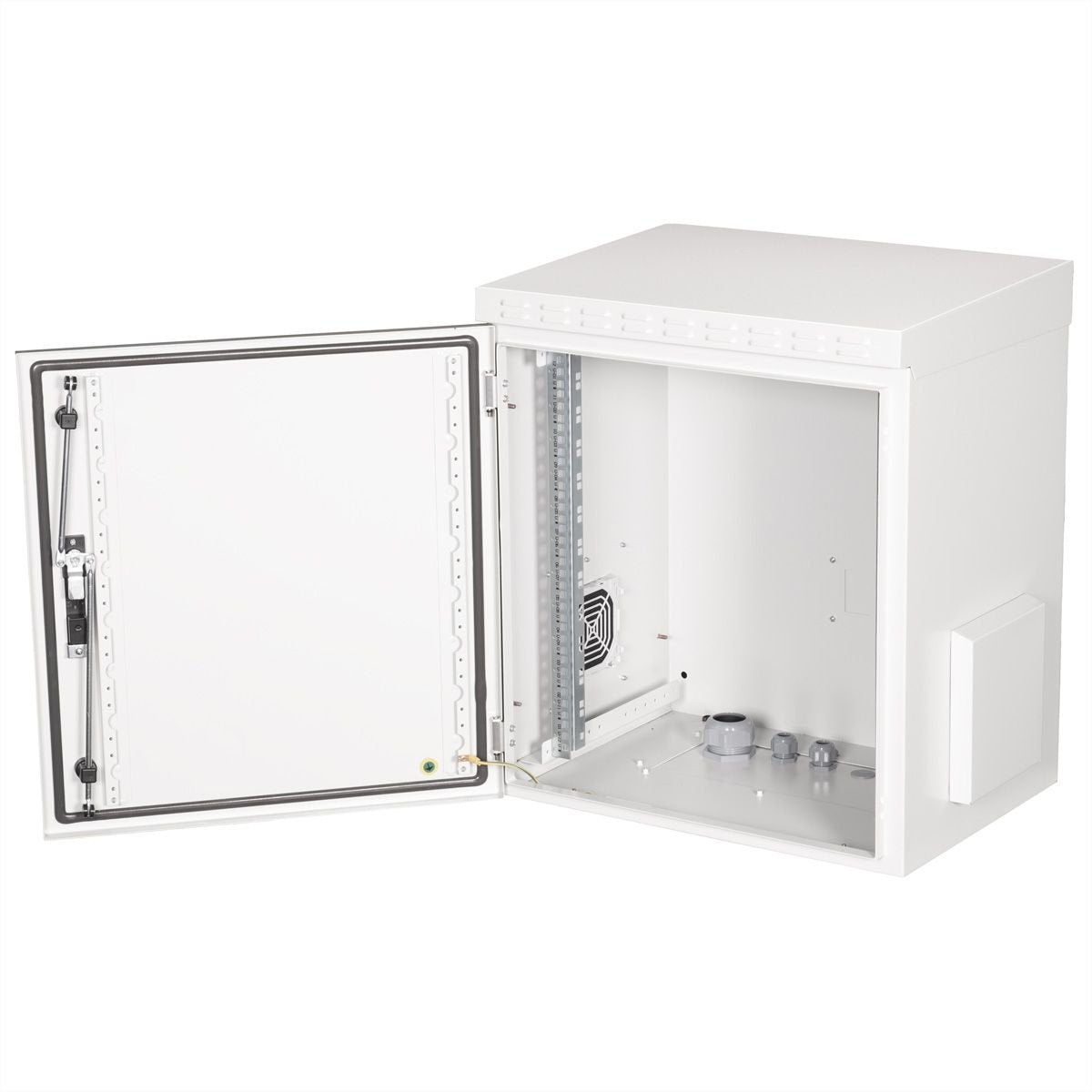 Roline 19-Zoll Wandgehuse Pro 12 He, 600x450 Bxt Ip55 Outdoor Grau