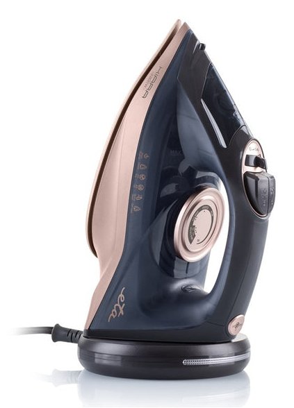EAN 8590393324361 - Eta Kiara Plancha vapor-seco Suela de cerámica 2200 W Negro, Oro rosa imagen 2