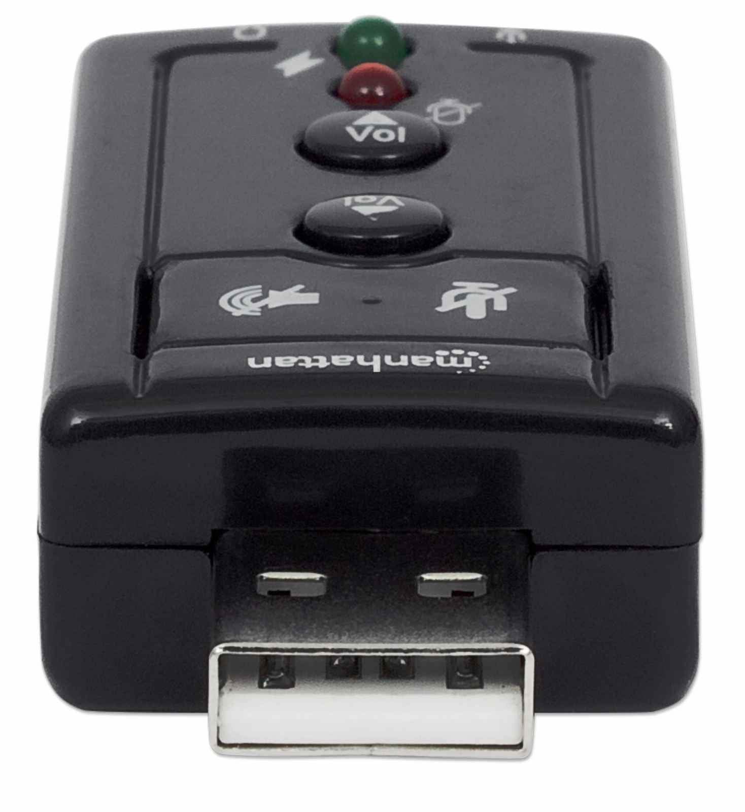 EAN 0766623152341 - Manhattan 152341 tarjeta de audio 7.1 canales USB imagen 4