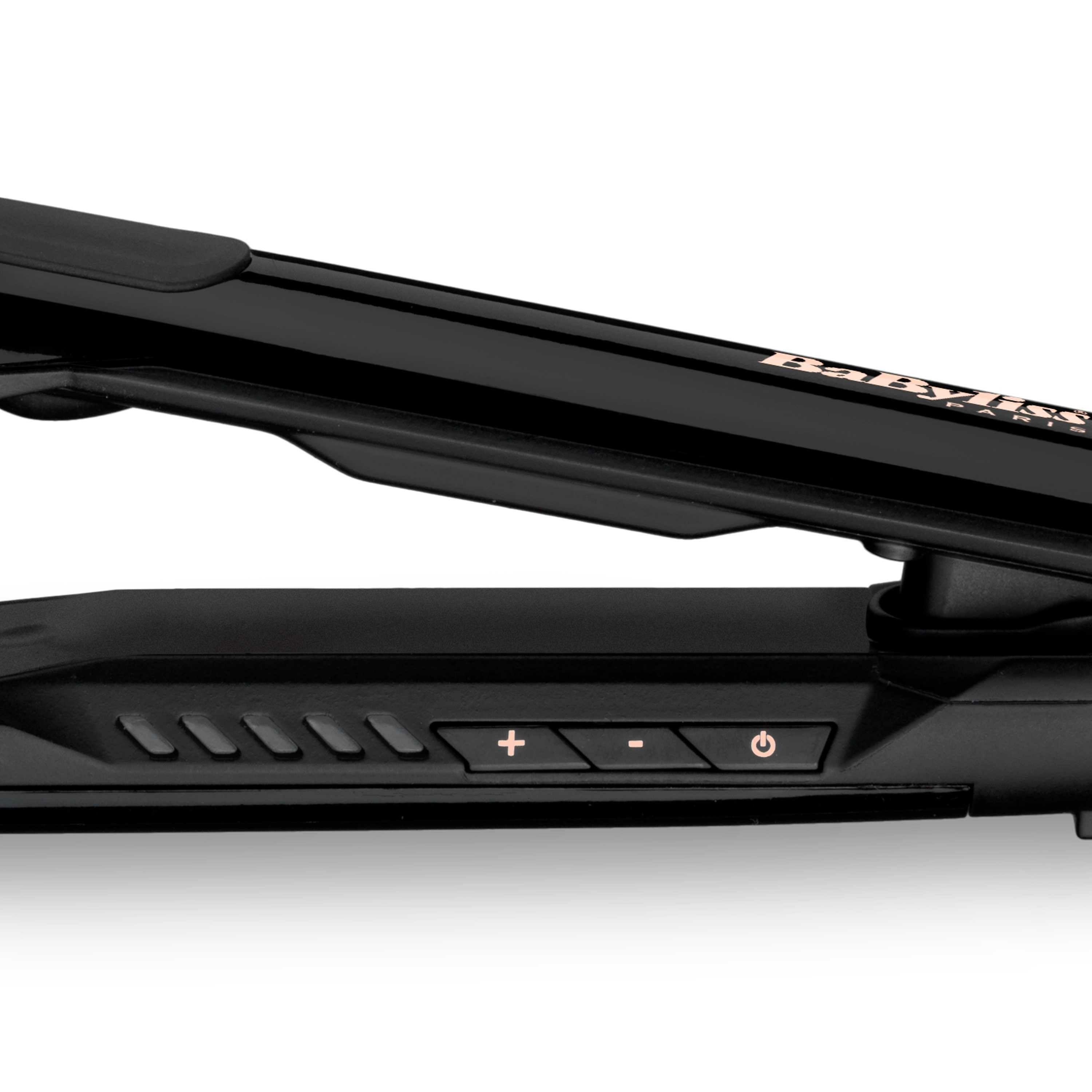 Plancha  De Pelo Babyliss Straight & Curl Brilliance Negro