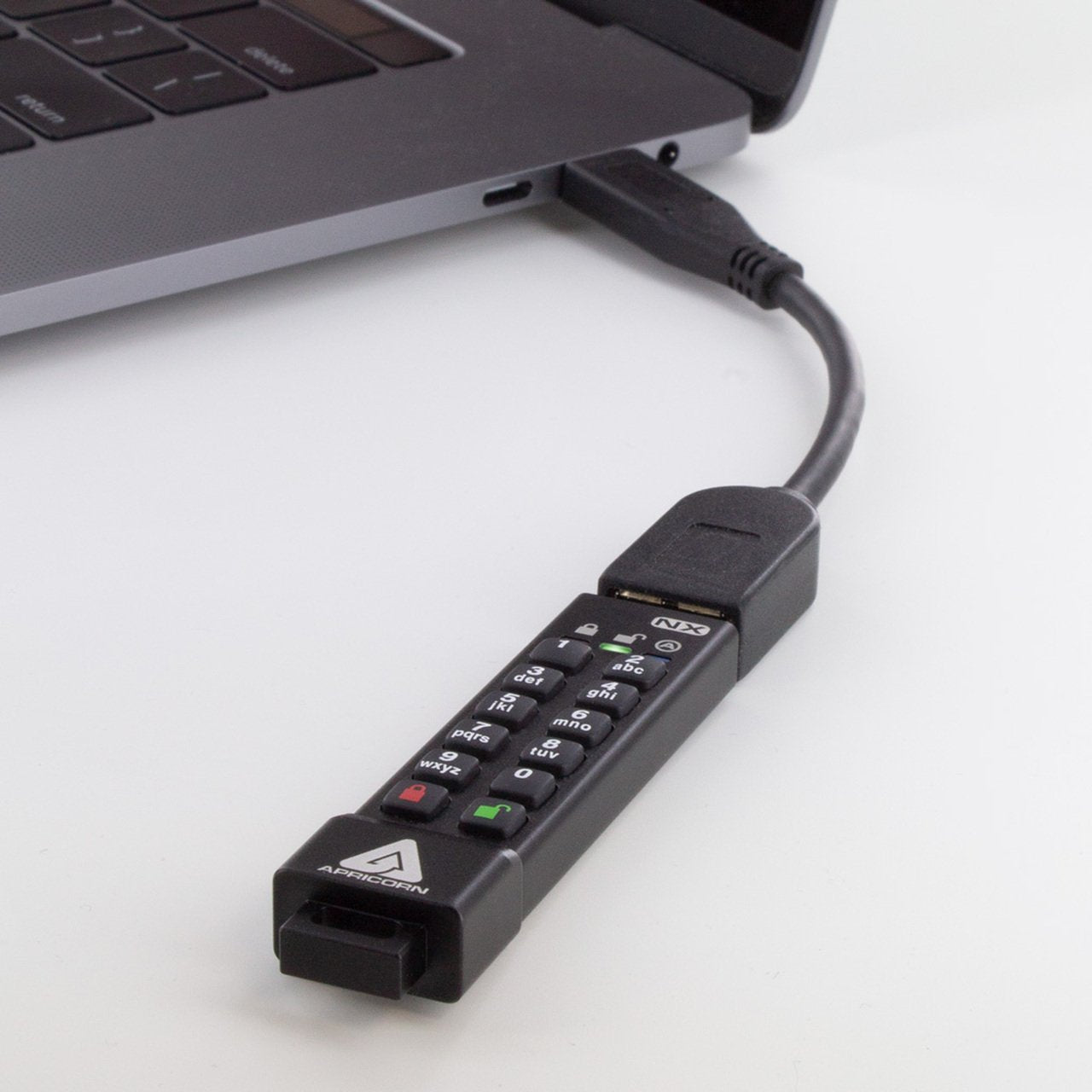 Pendrive Apricorn Usb 3.0 4gb Securekey 256bit Aes-Xts, Ip58