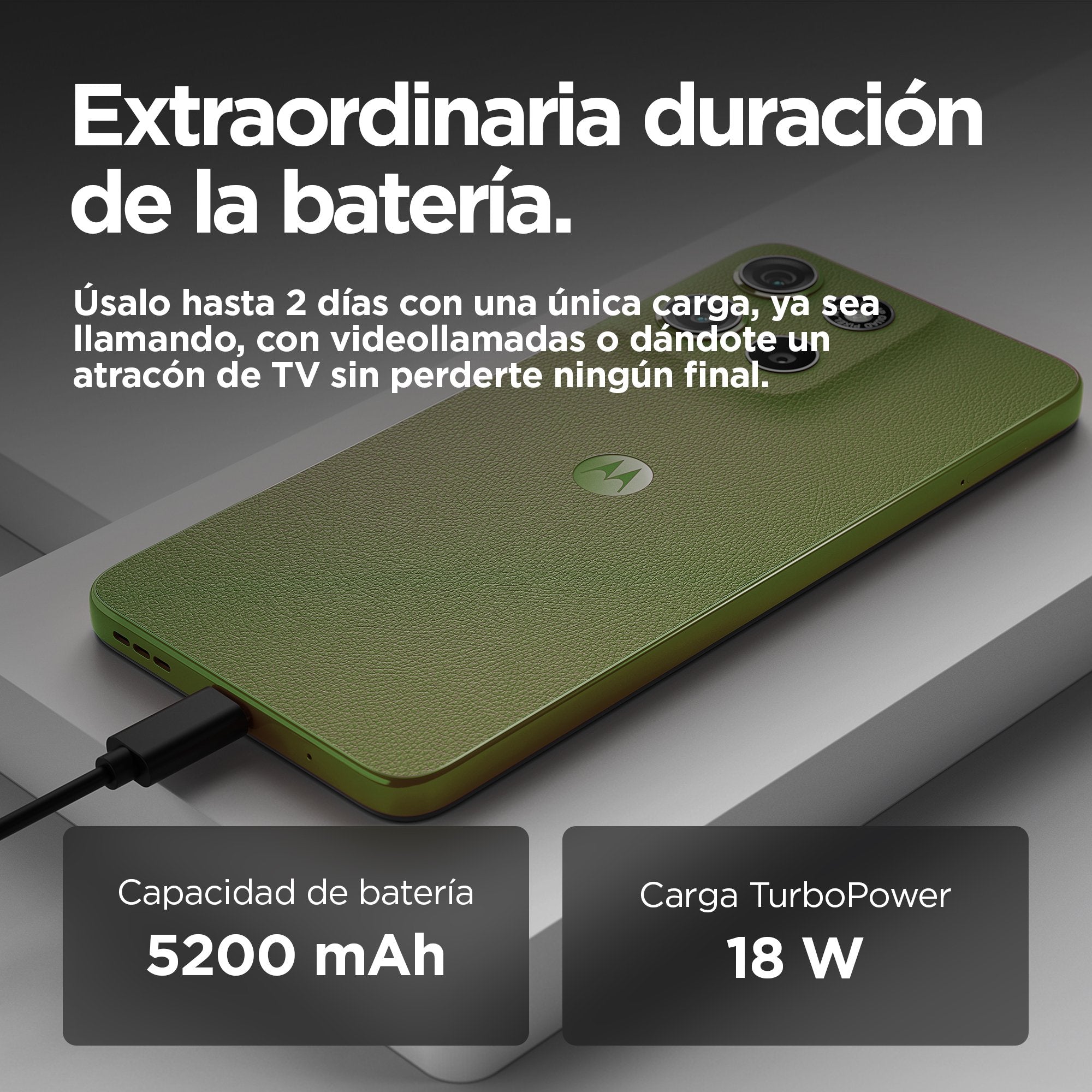 Smartphone Motorola Moto G15 8+128gb 6.72" 4g Green Ds Ita