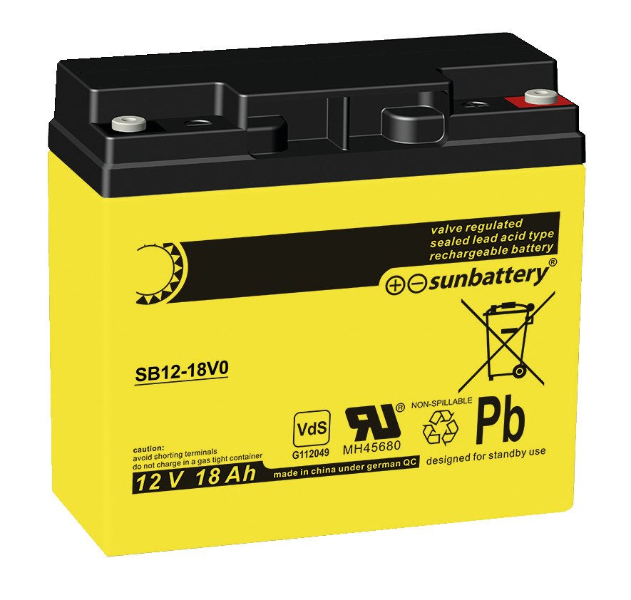 Abus Security-Center Vds Akkumulator 12 V 18 Ah