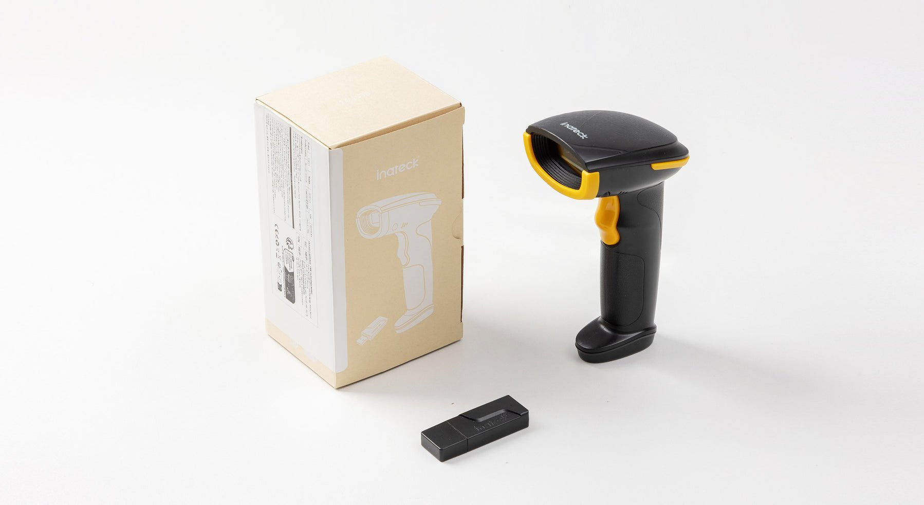 Inateck Barcodescanner 23 Negro [Bcm-23_negro]