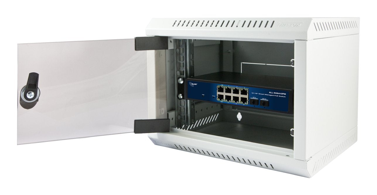 Allnet Switch Smart Managed Layer2 10 Port &Hll 8x 1 Gbe &Hll Poe Hdget 240 Watt &Hll 8x Poe At / 2x Poe Bt &Hll 2x Sfp &Hll Ventiladorlos , 10\"&19\" &Hll All-Sg8410pm\"