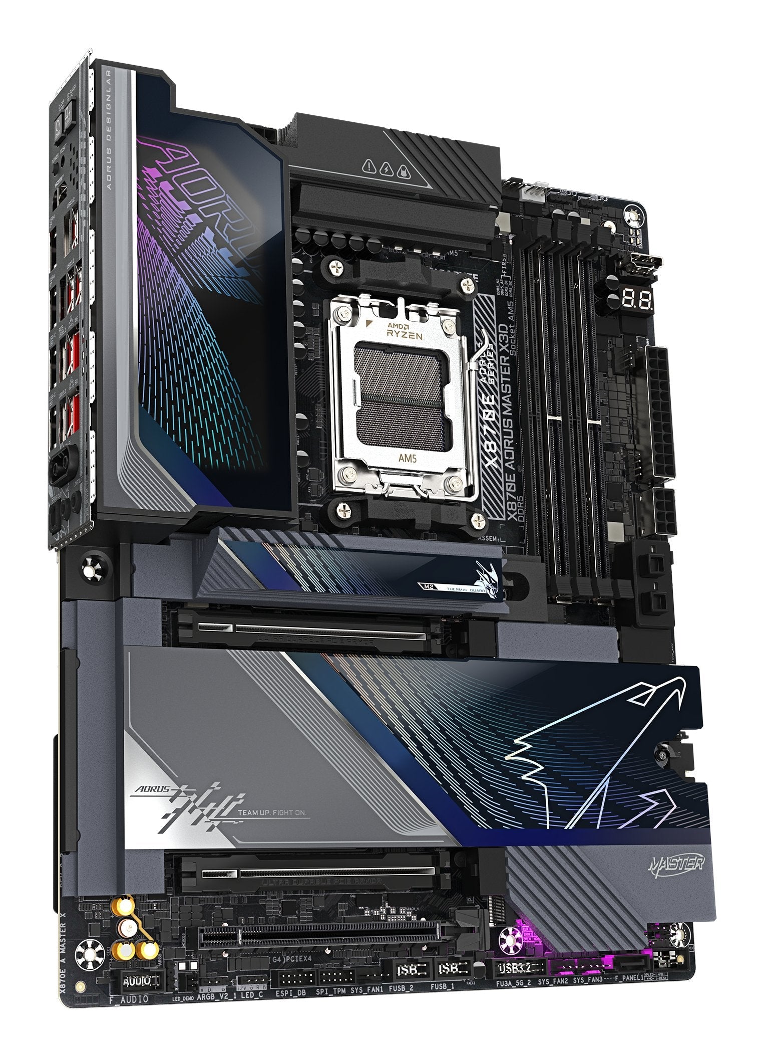 Gigabyte X870e Aorus Mamer X3d X870,Am5,Atx,Ddr5