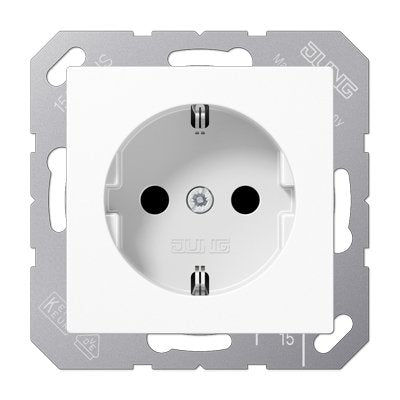 Jung A1520bfkiww Schuko Steckdose Bruchsicher Alpinweiss