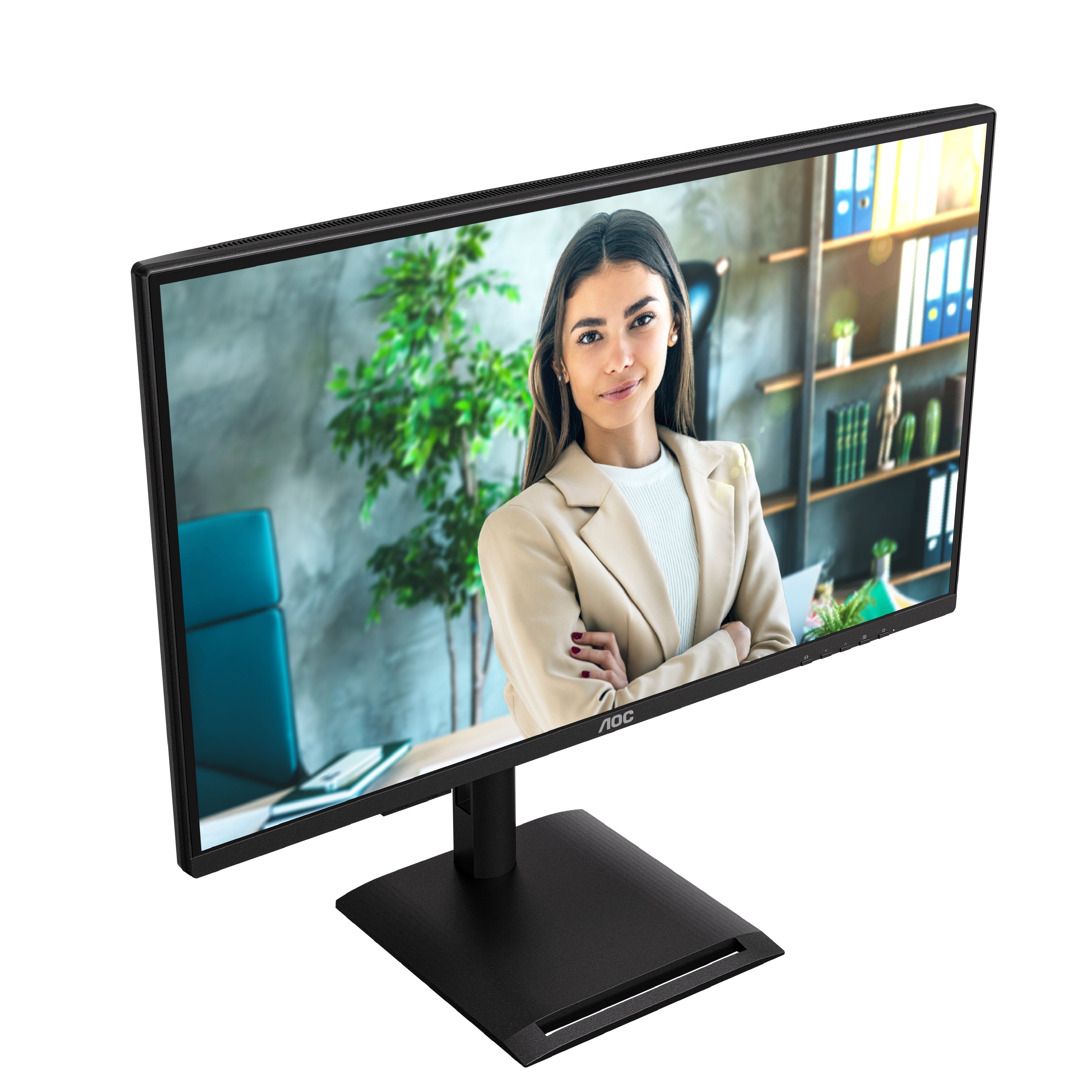 Aoc 68,6cm 27" Q27p4u 16:09 2xhdmi+Dp+Usb Lift Negro