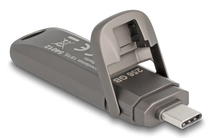 Stick Delock Usb 20 Gbps Usb-C Speicherstick 256gb Lesegeschwindigkeit 1980mb S - Metallgehuse