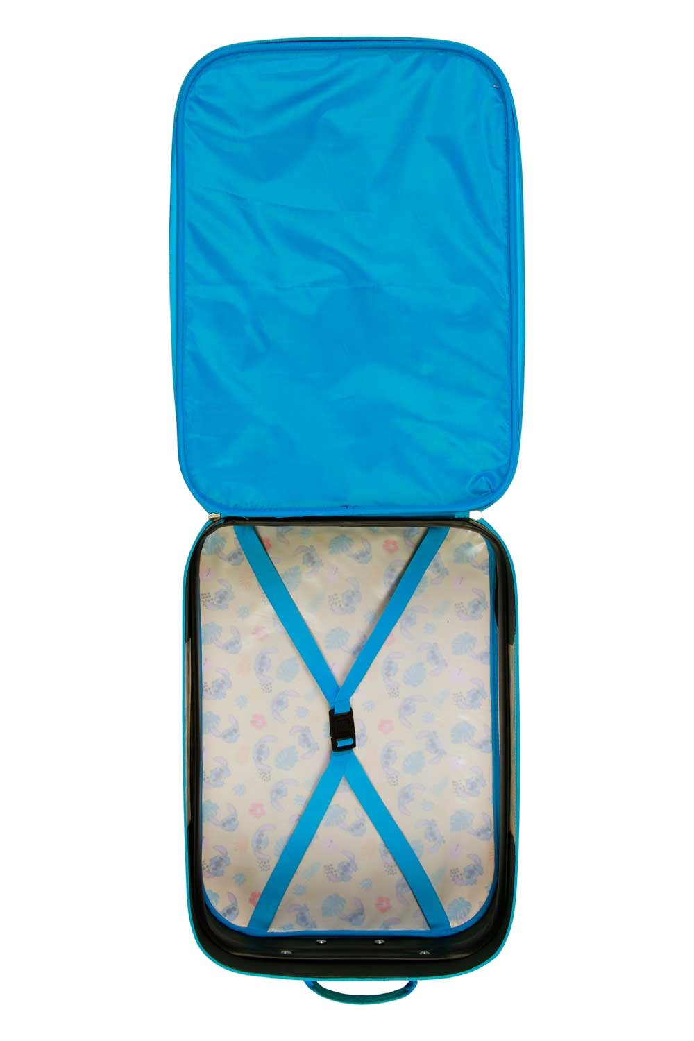 Maleta Trolley 3d Ocean Stitch Disney 52cm